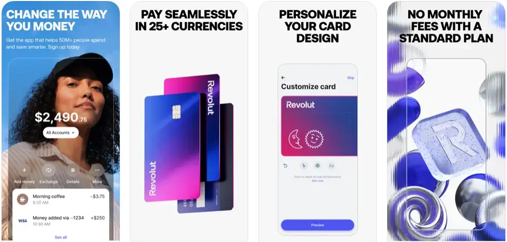 Revolut eWallet App